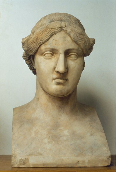 Portrait bust of Sappho by Greek